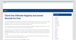 Desktop Screenshot of localcrimealerts.com